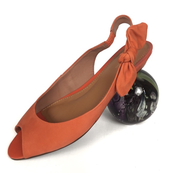 Madison Harding coral open toe strap heel suede 10 - Picture 1 of 8